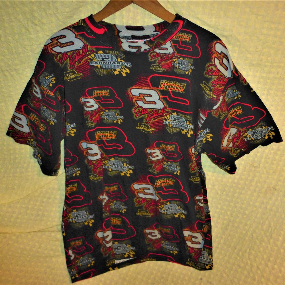 DALE EARNHARDT #3 TEE SHIRT SIDELINE USA